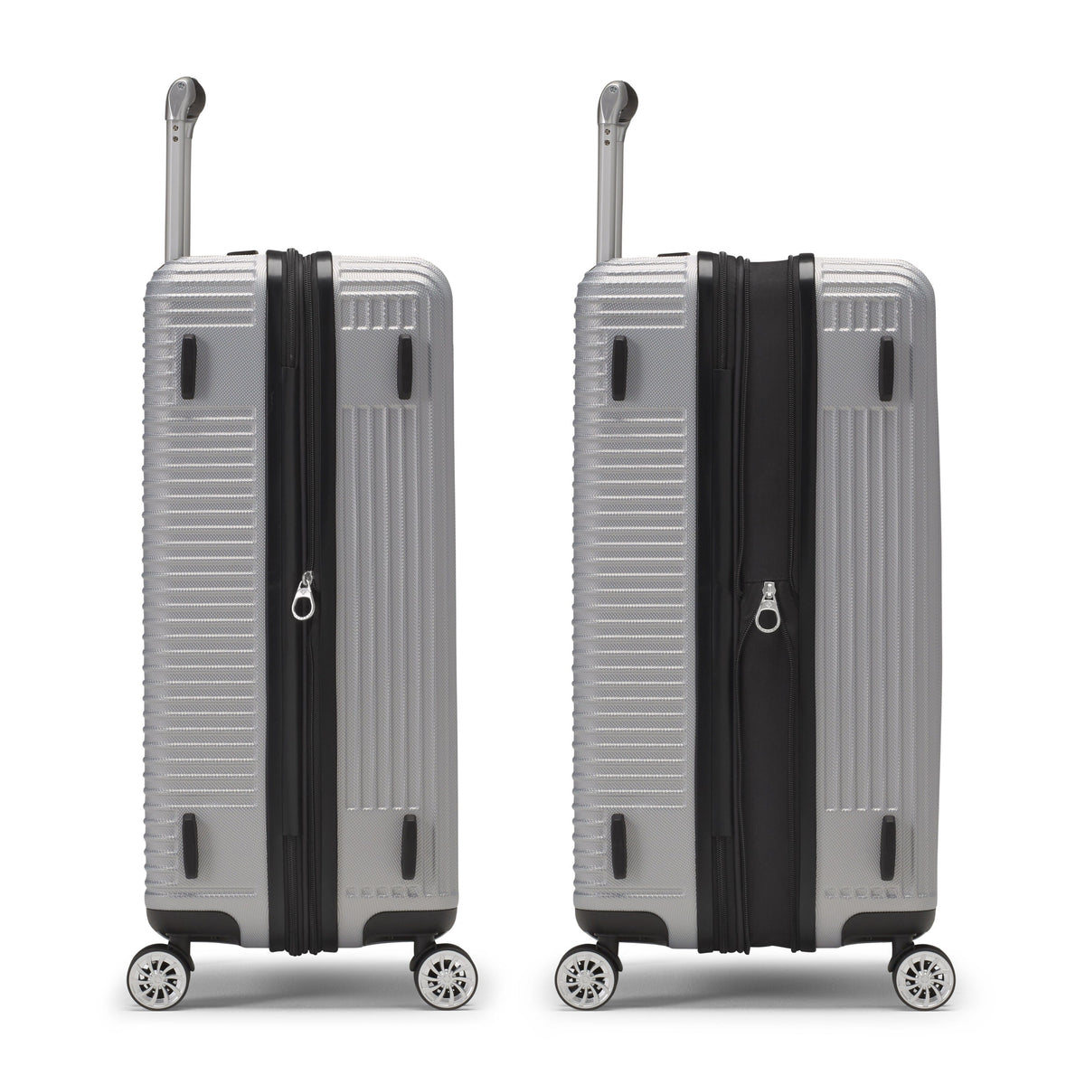 Samsonite Trek Spinner Large in the color Silver.