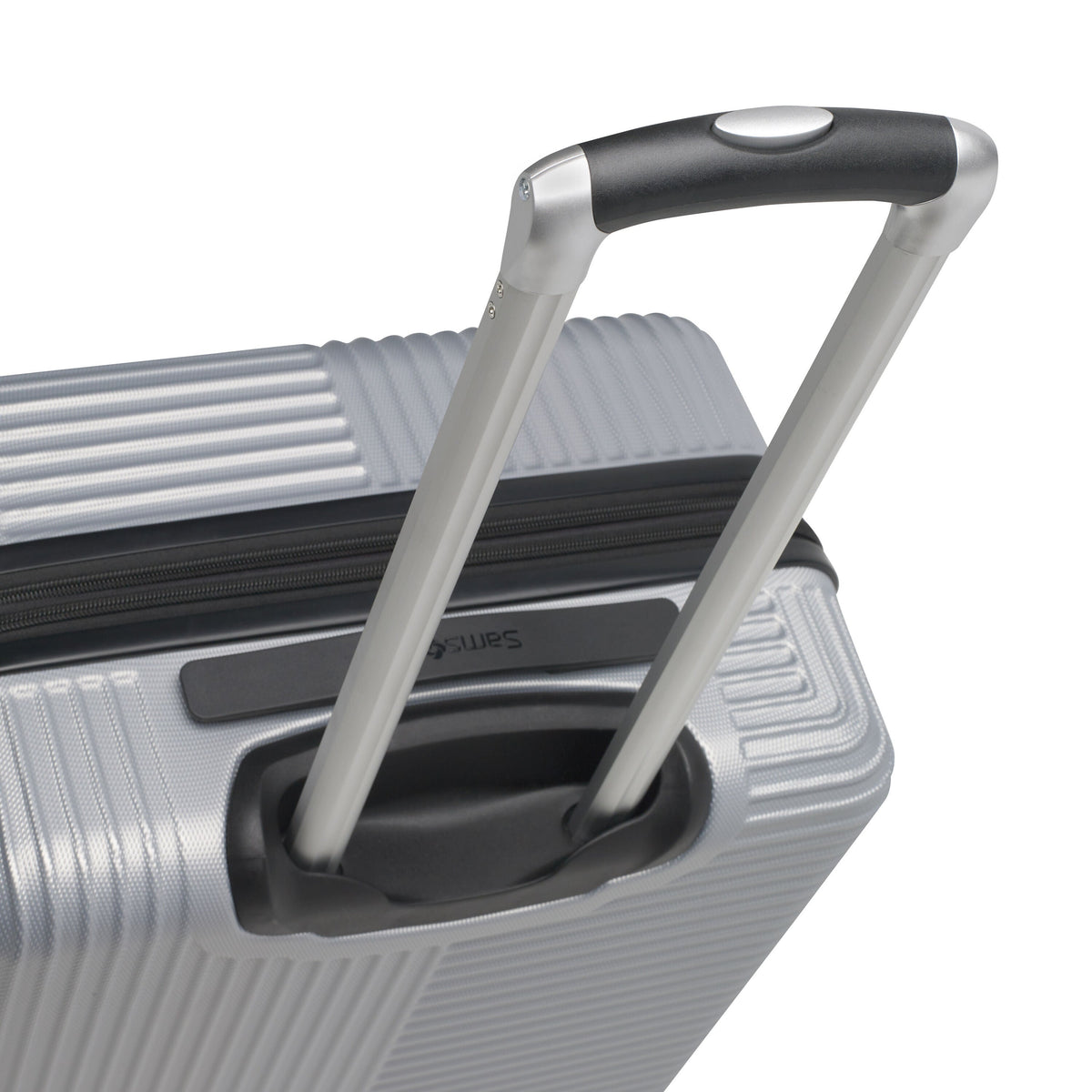 Samsonite Trek Spinner Large in the color Silver.