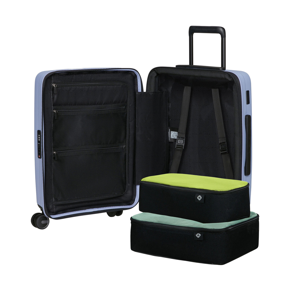 Samsonite RestackD 3 Piece Set in the color Lavender.