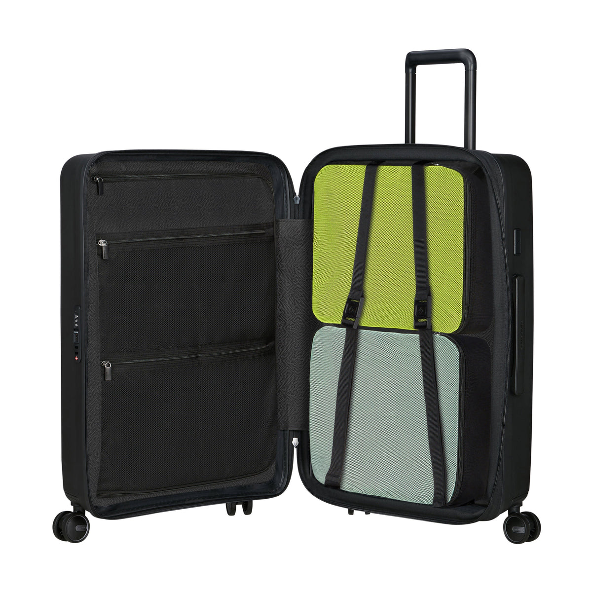 Samsonite RestackD Spinner Medium in the color Black.