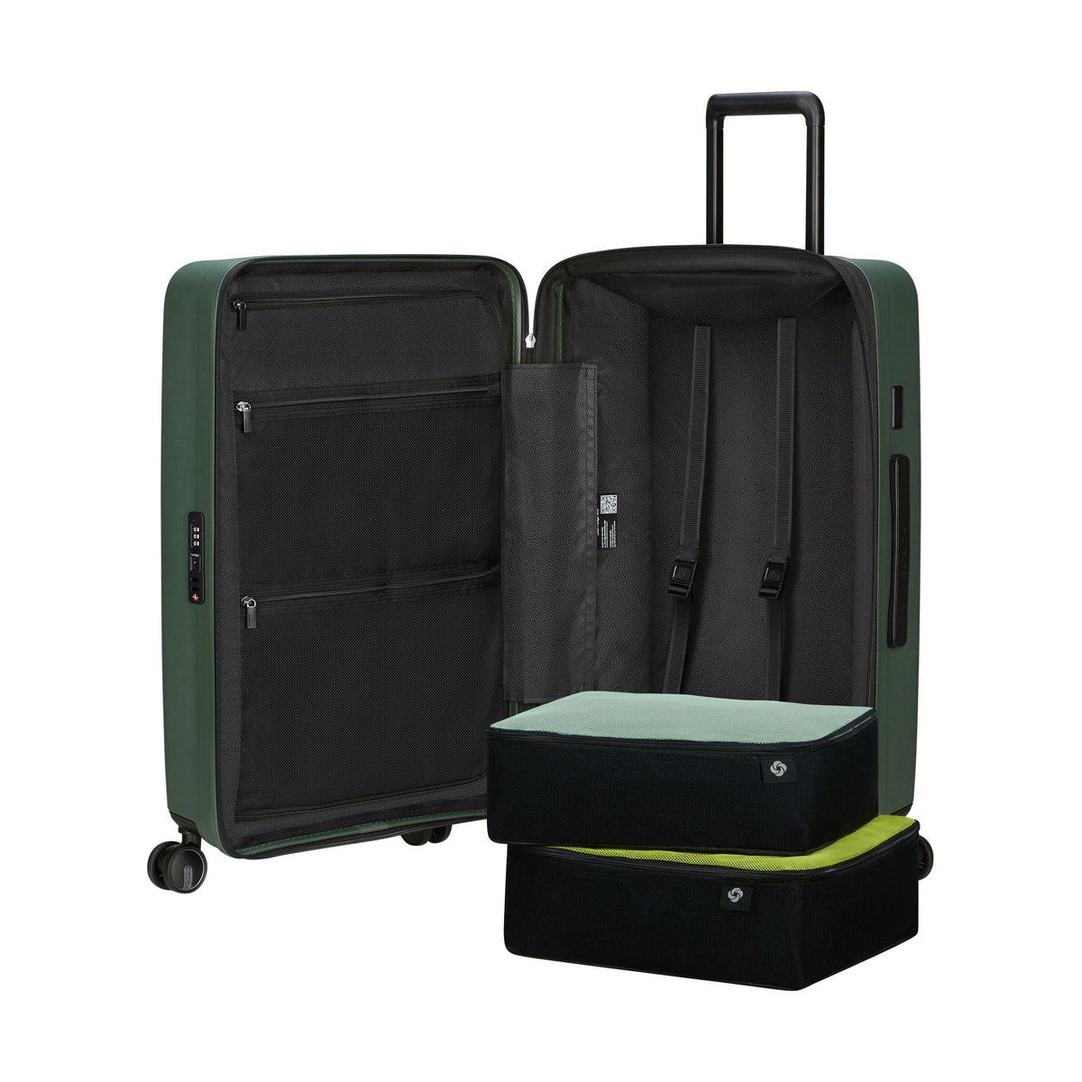 Samsonite RestackD Spinner Medium in the color Sage.