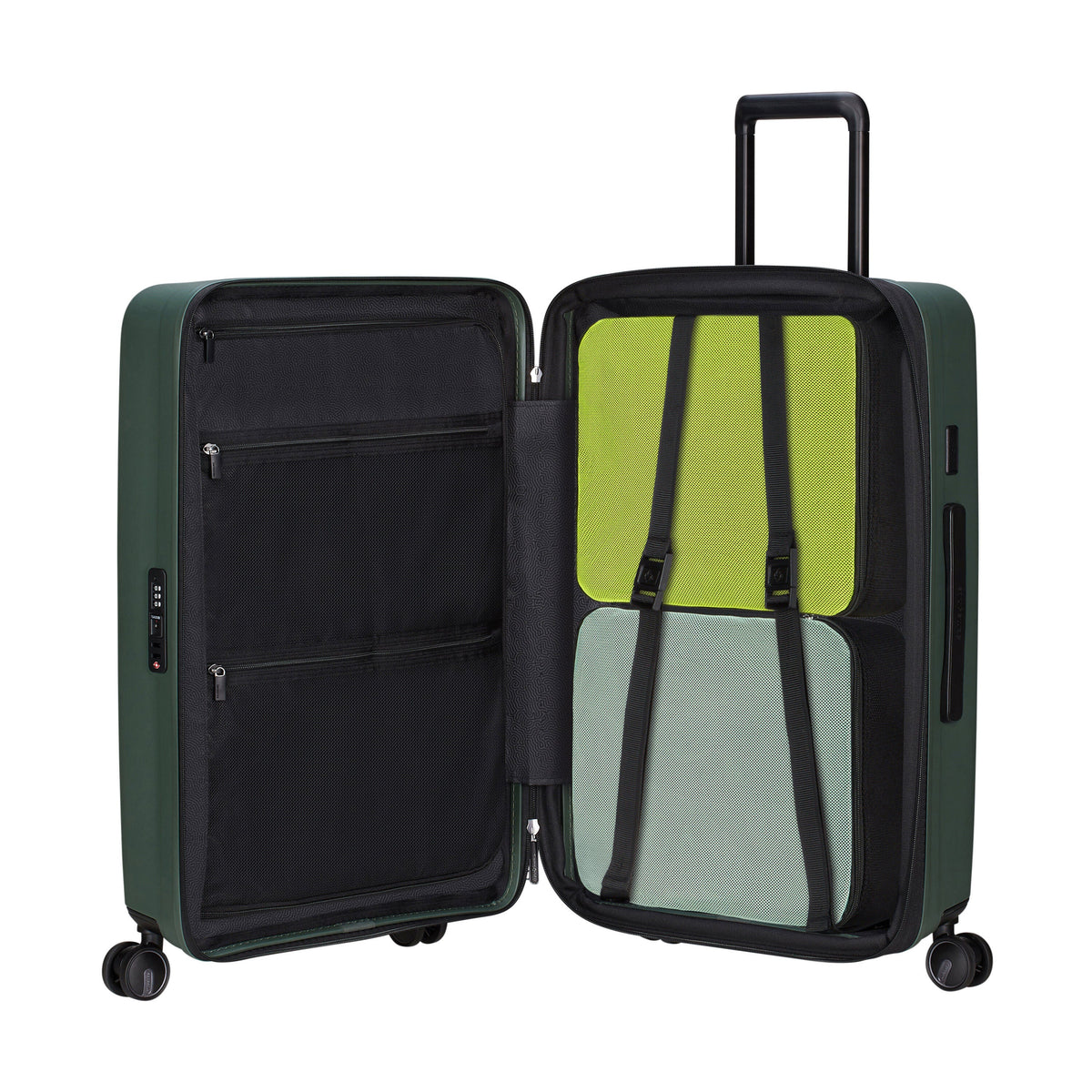 Samsonite RestackD Spinner Medium in the color Sage.