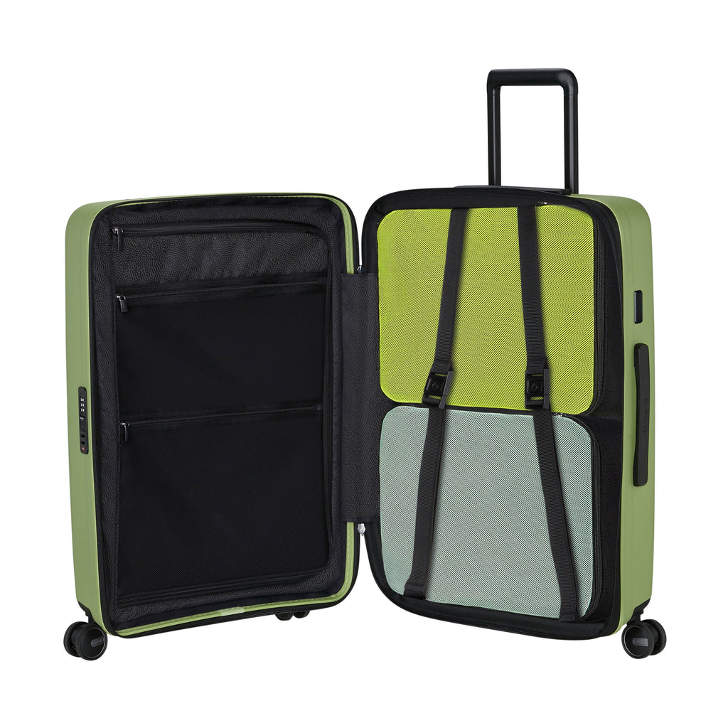 Samsonite RestackD Spinner Medium in the color Wasabi.