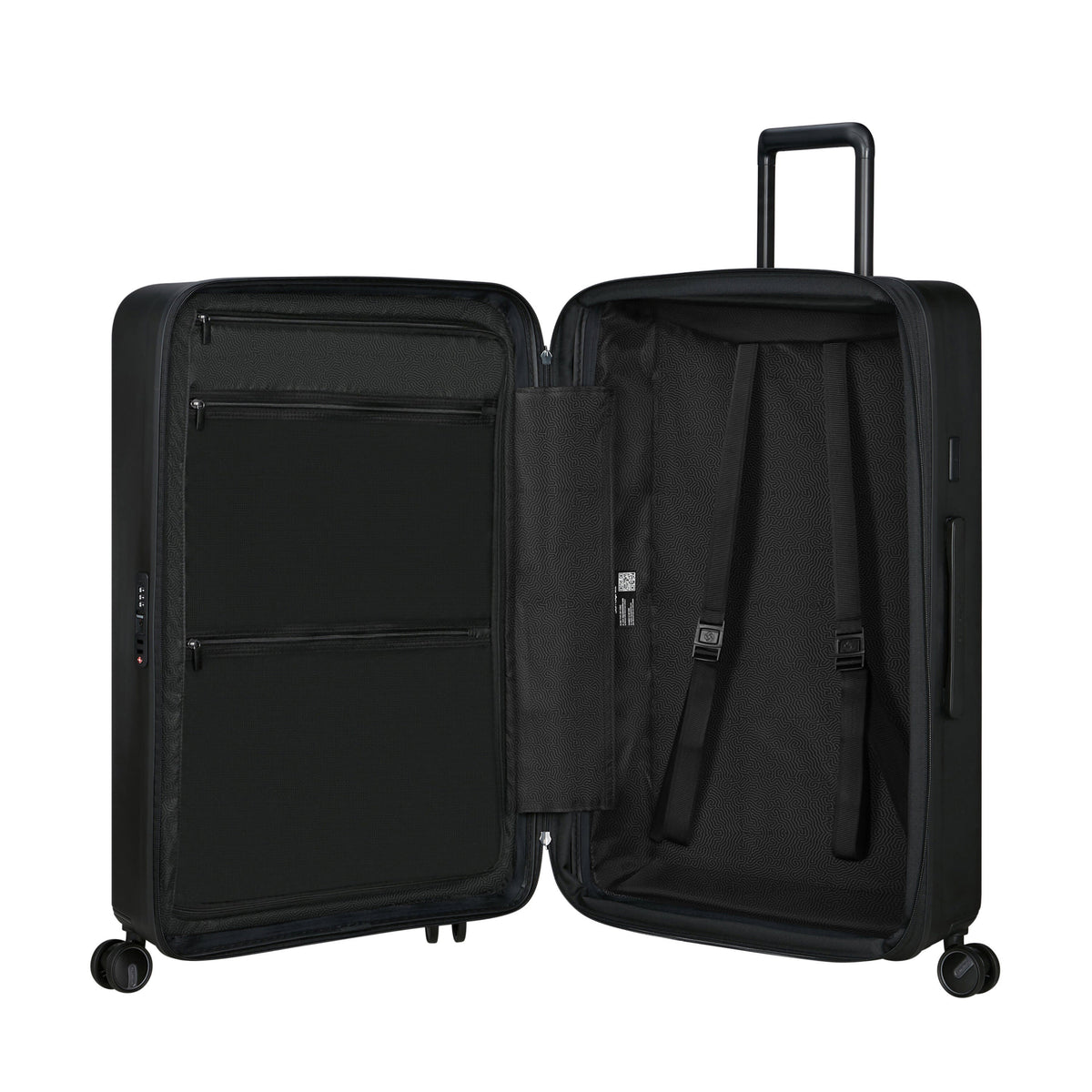 Samsonite RestackD 3 Piece Set in the color Black.
