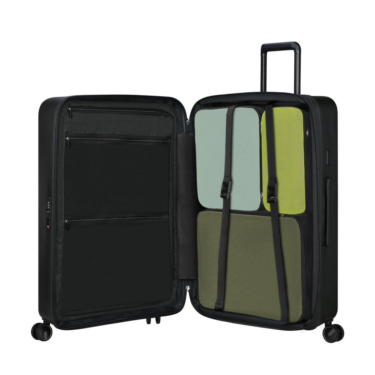 Samsonite RestackD Spinner Large in the color Black.