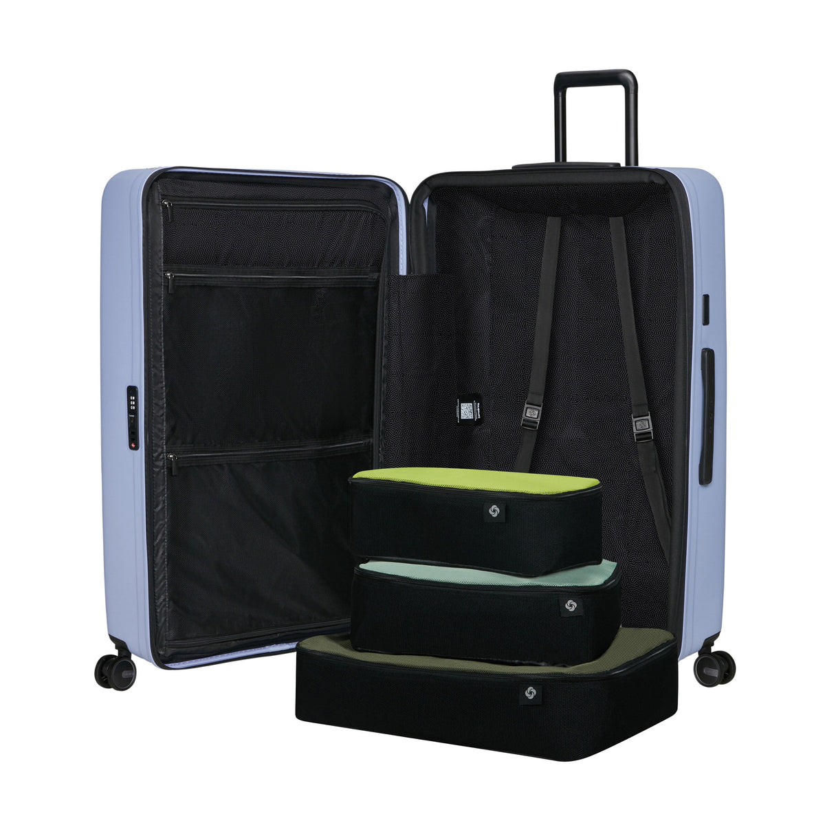 Samsonite RestackD 3 Piece Set in the color Lavender.