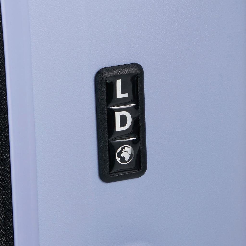 Samsonite RestackD Spinner Large in the color Lavender.