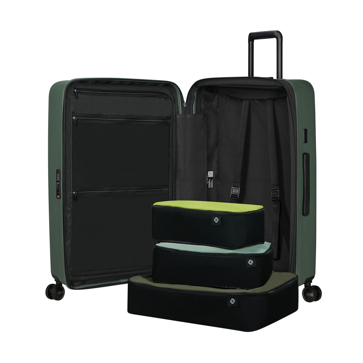 Samsonite RestackD Spinner Large in the color Sage.