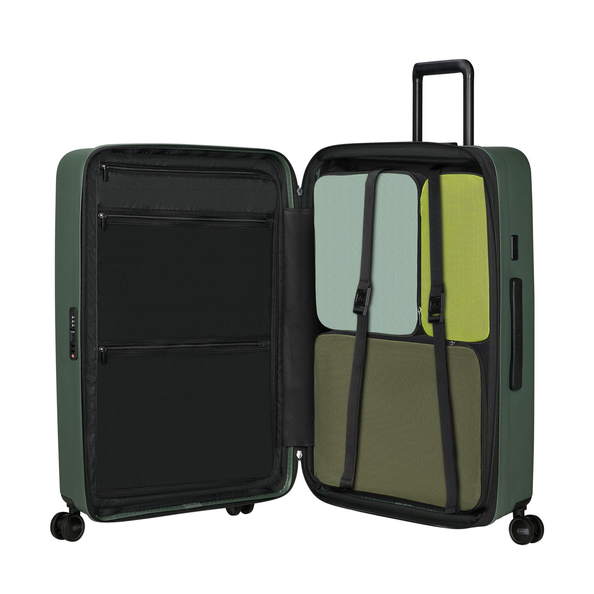 Samsonite RestackD Spinner Large in the color Sage.