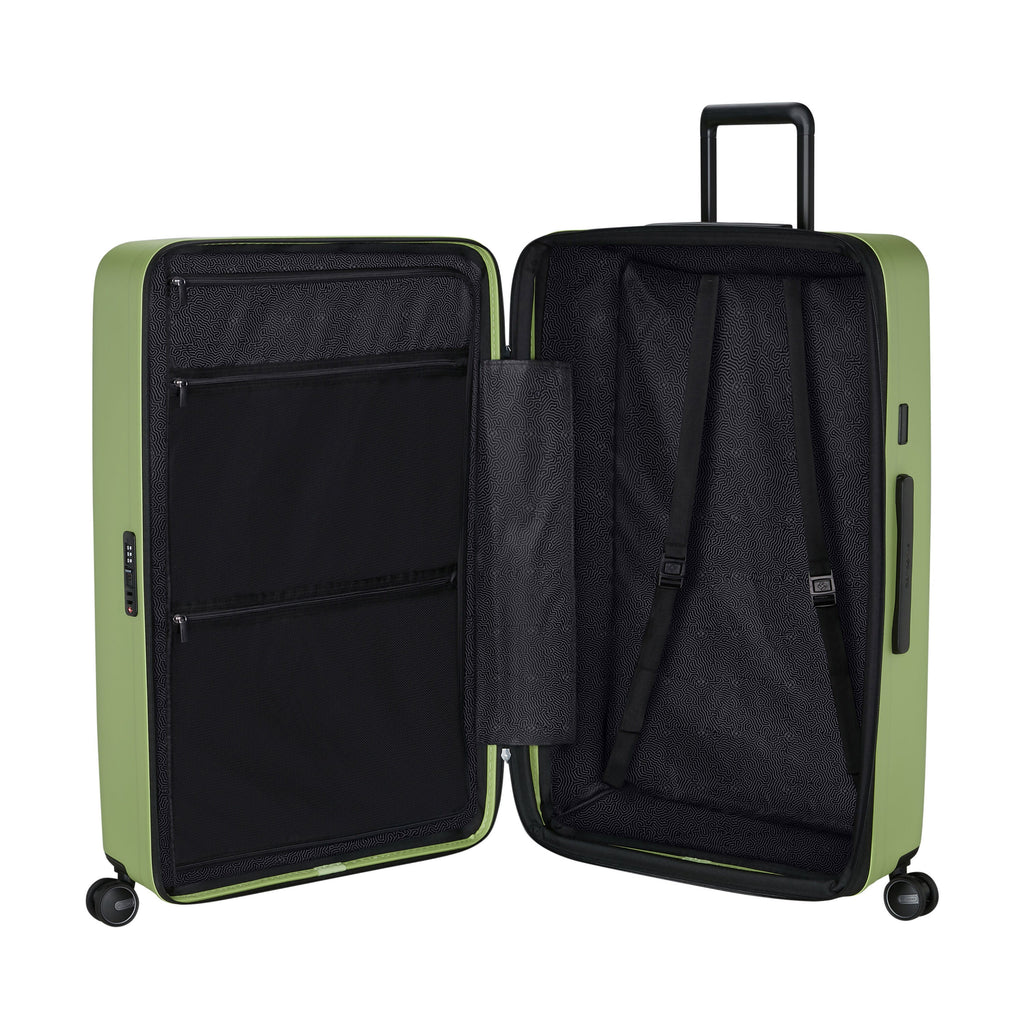 Samsonite RestackD 3 Piece Set in the color Wasabi.