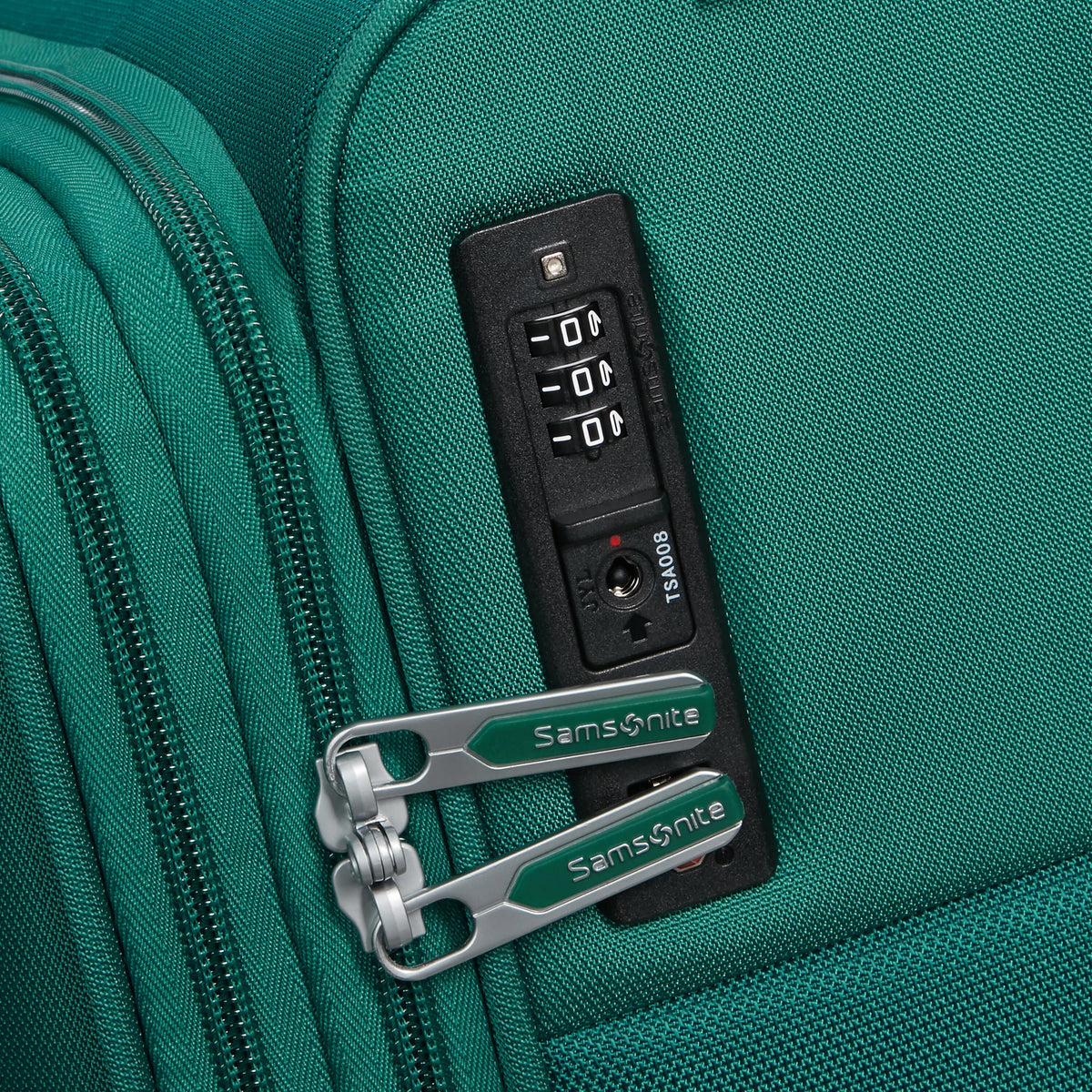Samsonite Urbify 2 Piece Set (CO/L) in the color Pine Green.