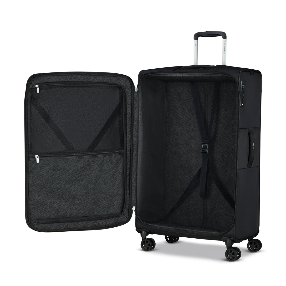Samsonite Urbify 2 Piece Set (CO/L) in the color Black.