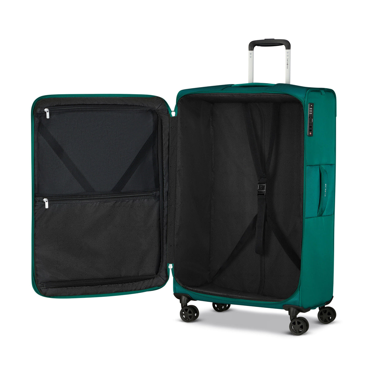 Samsonite Urbify 2 Piece Set (CO/L) in the color Pine Green.