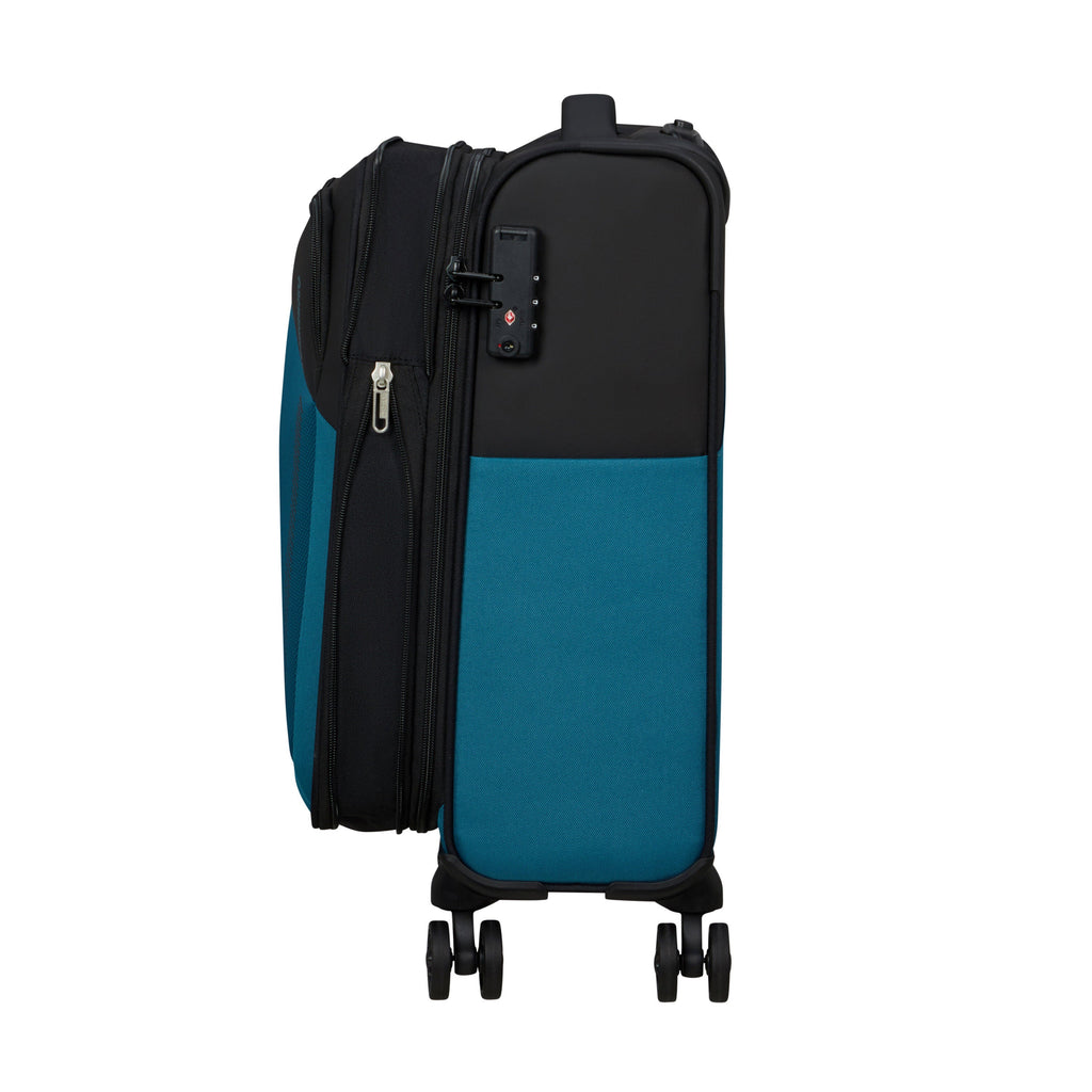 American Tourister Daring Dash Spinner Carry-On™ in the color Black/Blue.