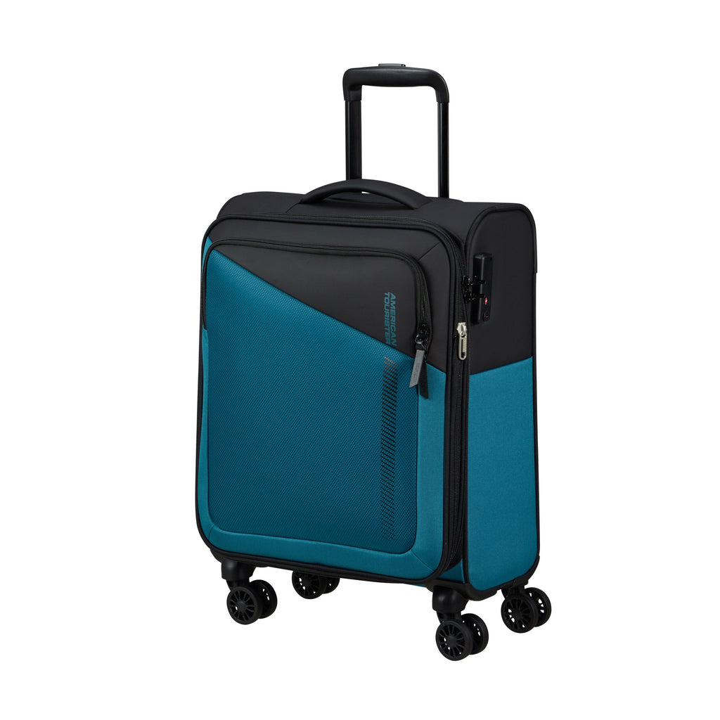 American Tourister Daring Dash Spinner Carry-On™ in the color Black/Blue.