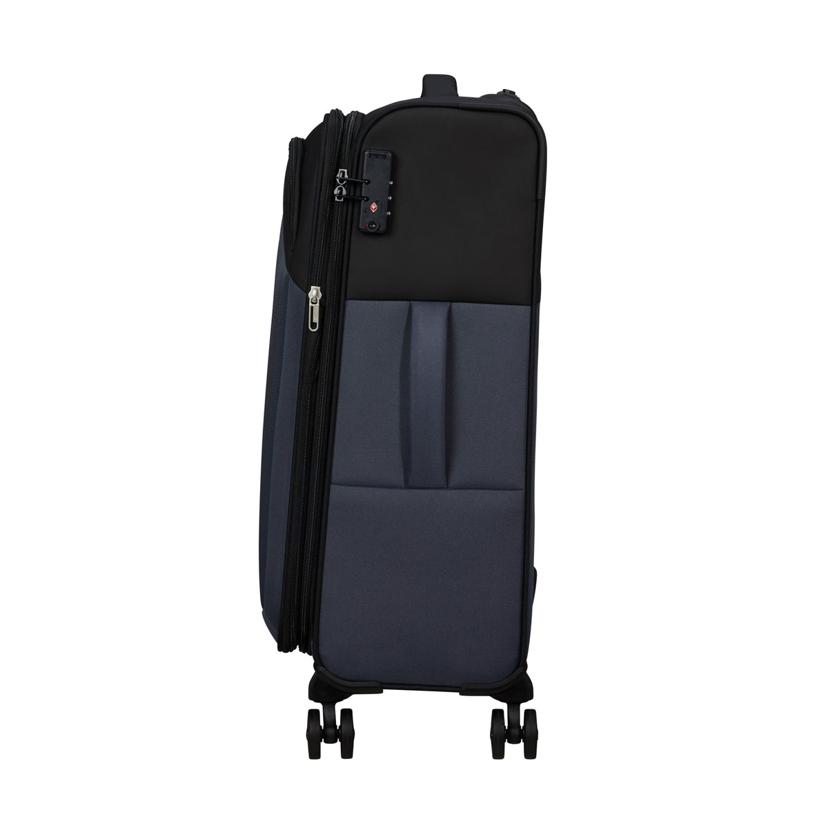 American Tourister Daring Dash Spinner Medium in the color Black/Grey.