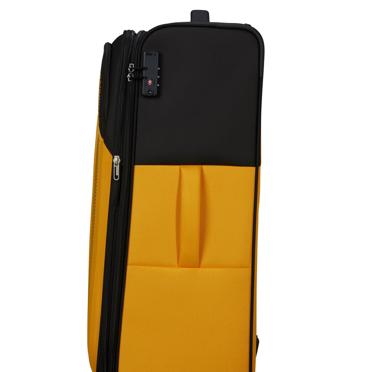 American Tourister Daring Dash 3 Piece Set in the color Black/Yellow.