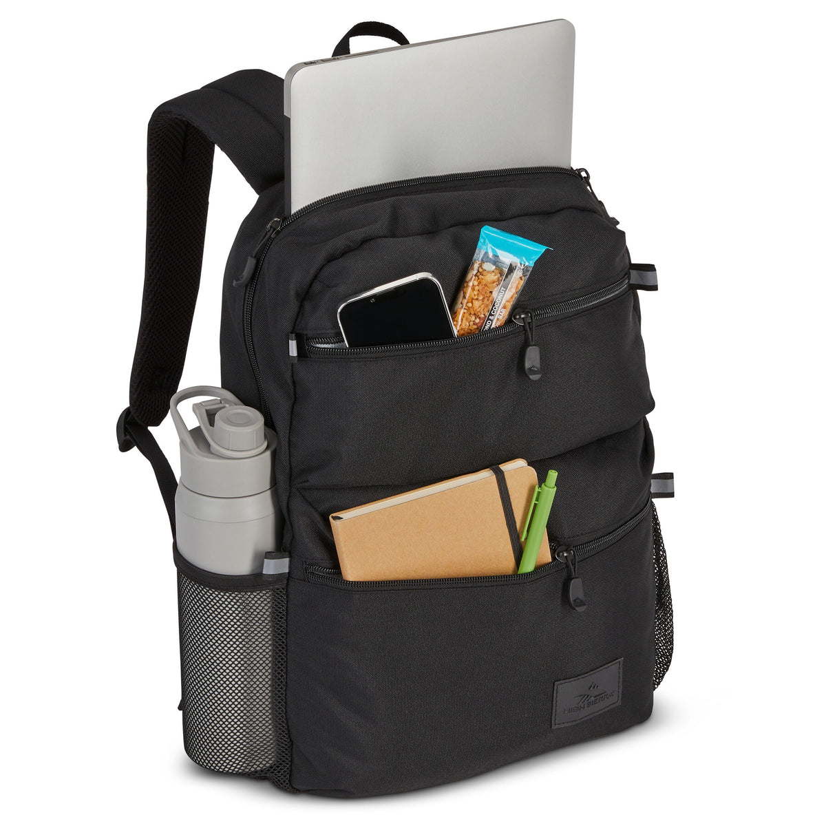 High Sierra BTS Everclass Backpack in the color Black.