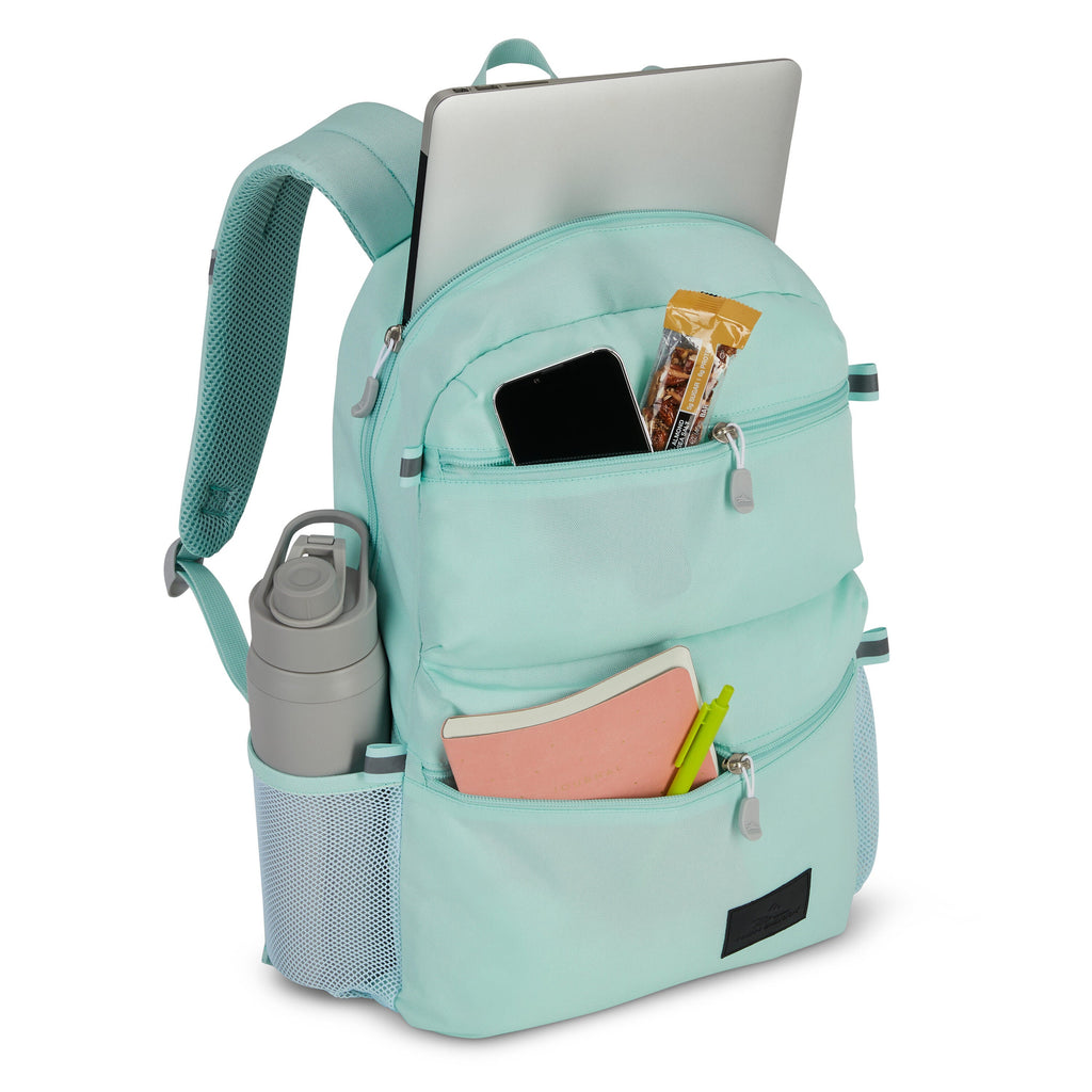 High Sierra BTS Everclass Backpack in the color Sky Blue.