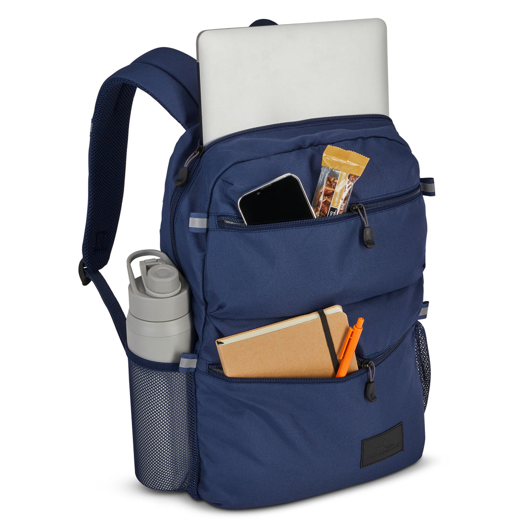 High Sierra BTS Everclass Backpack in the color True Navy.