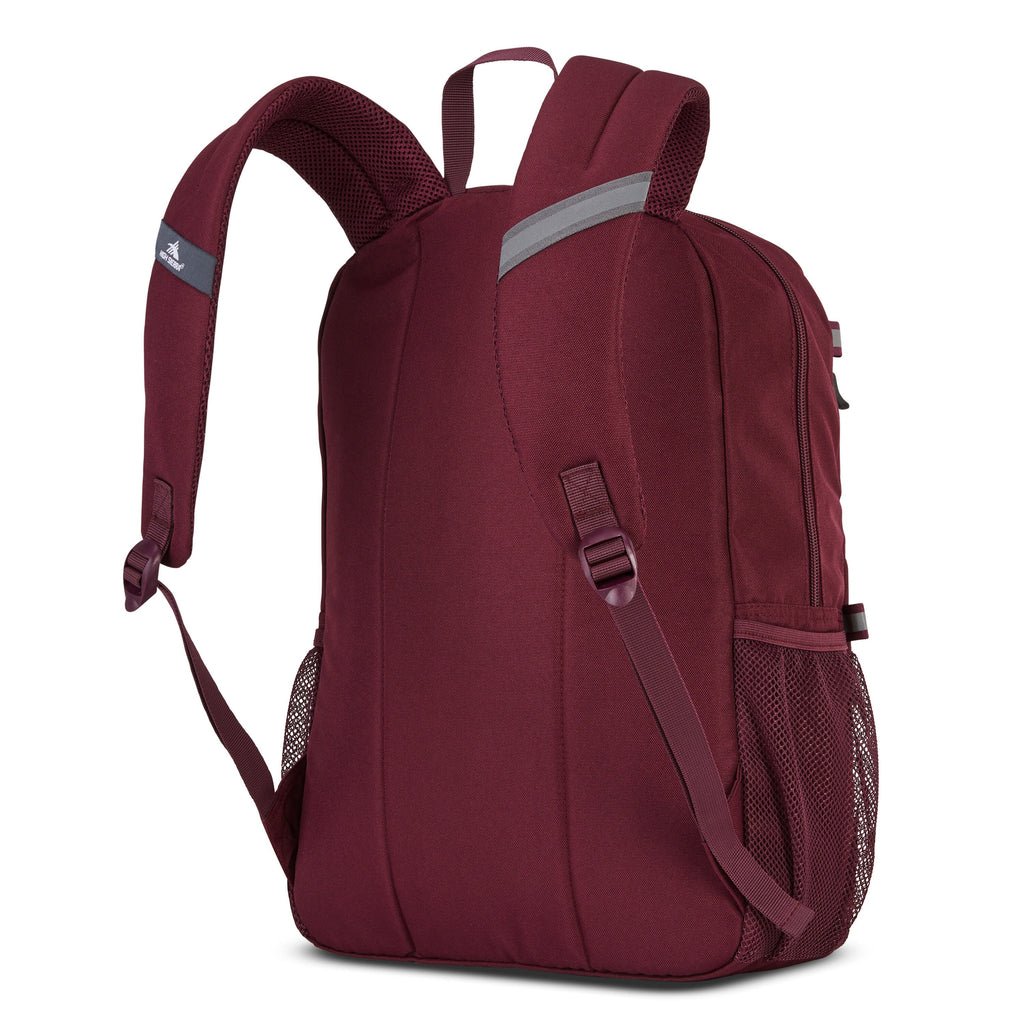 High Sierra BTS Everclass Backpack in the color Maroon.