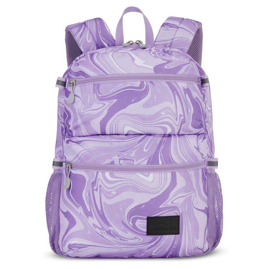 High Sierra BTS Everclass Backpack in the color Marble Lavender.