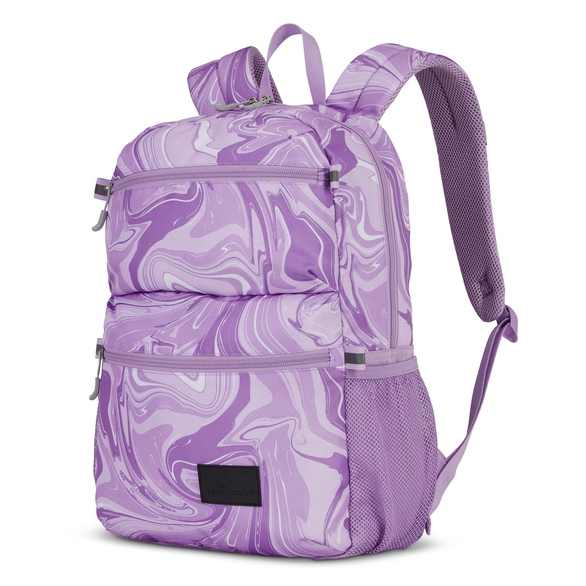 High Sierra BTS Everclass Backpack in the color Marble Lavender.