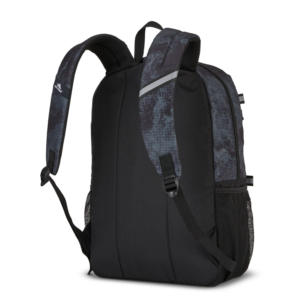High Sierra BTS Everclass Backpack in the color Charcoal Waves.