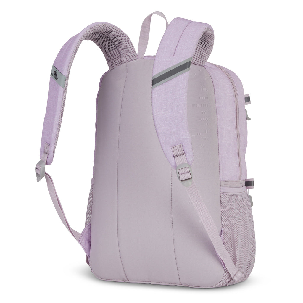 High Sierra BTS Everclass Backpack in the color Hushed Orchid Heather.