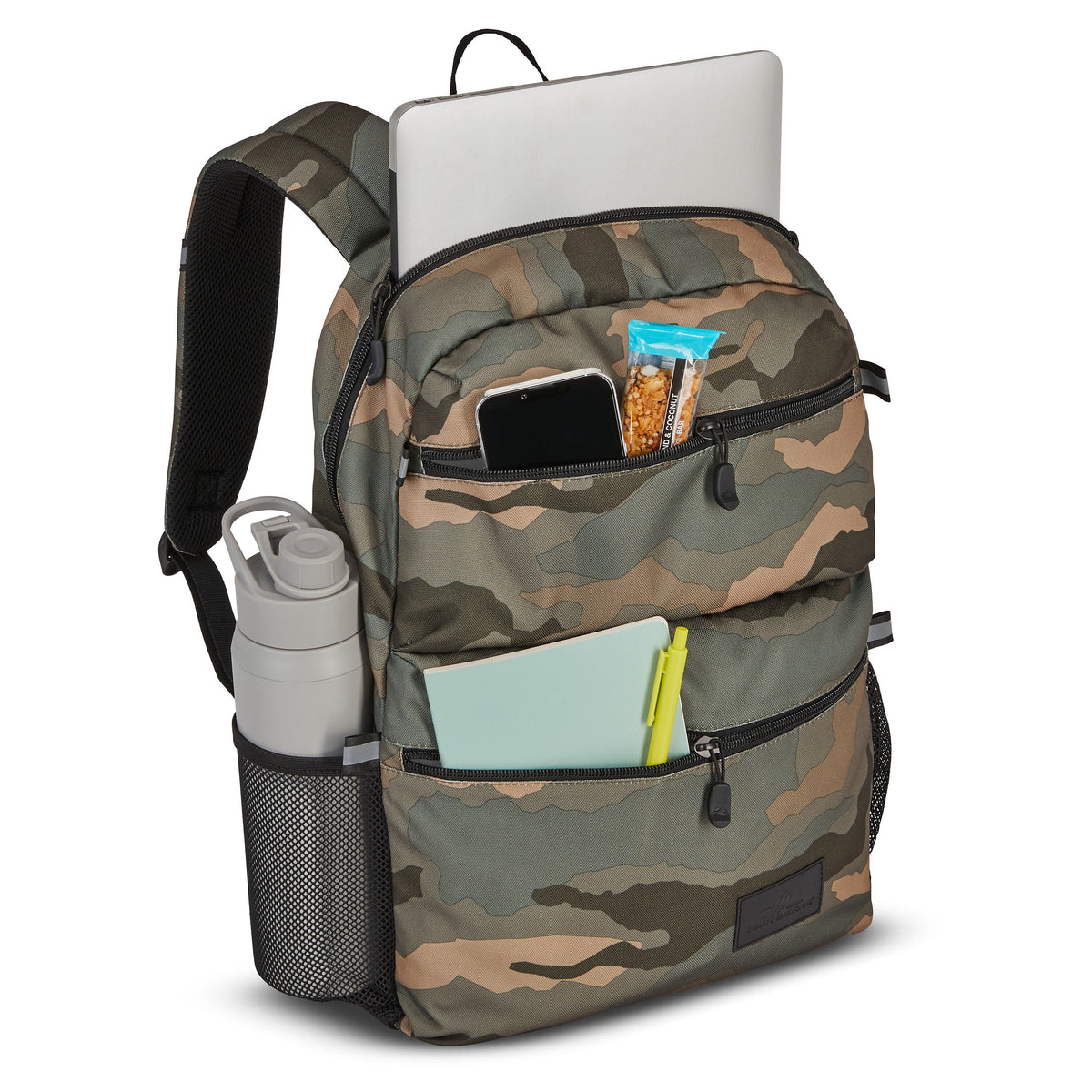 High Sierra BTS Everclass Backpack in the color Natural Camo.