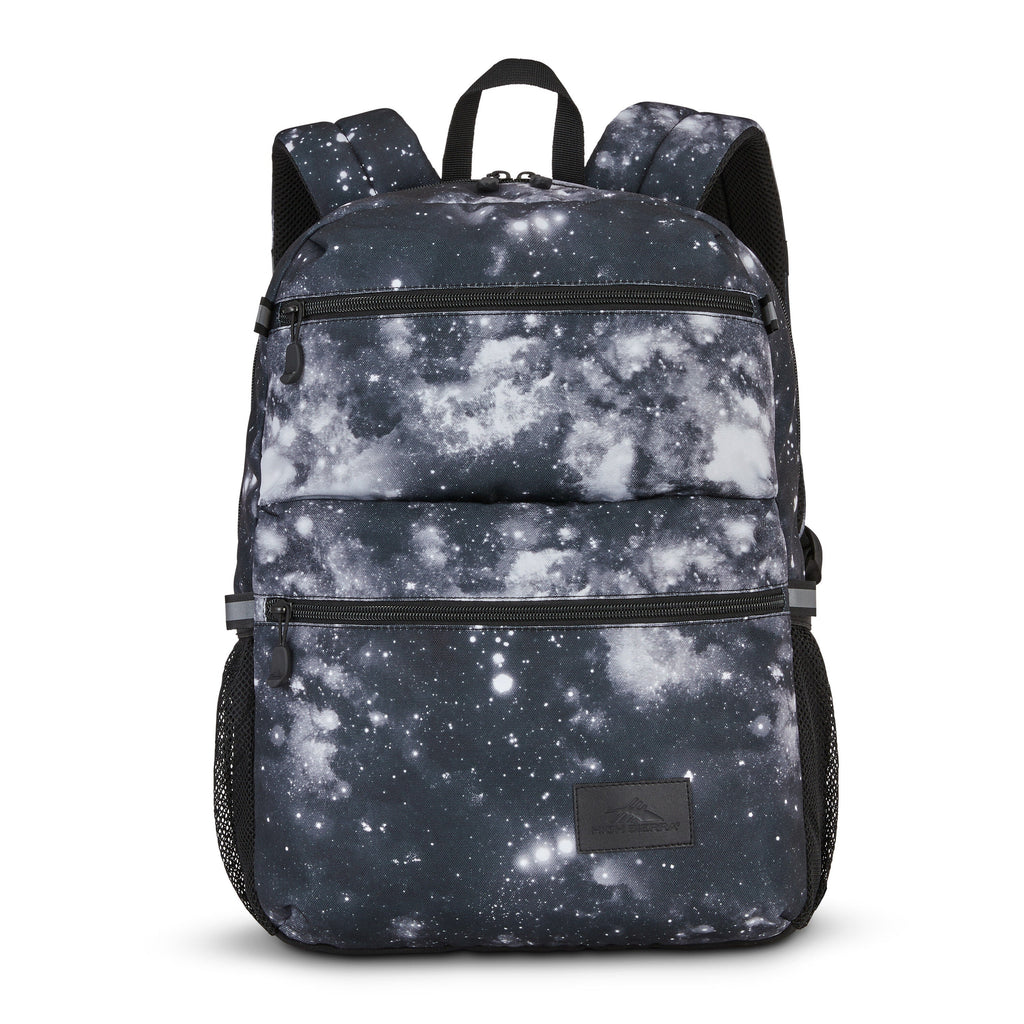 High Sierra BTS Everclass Backpack in the color Space Race Black/White.