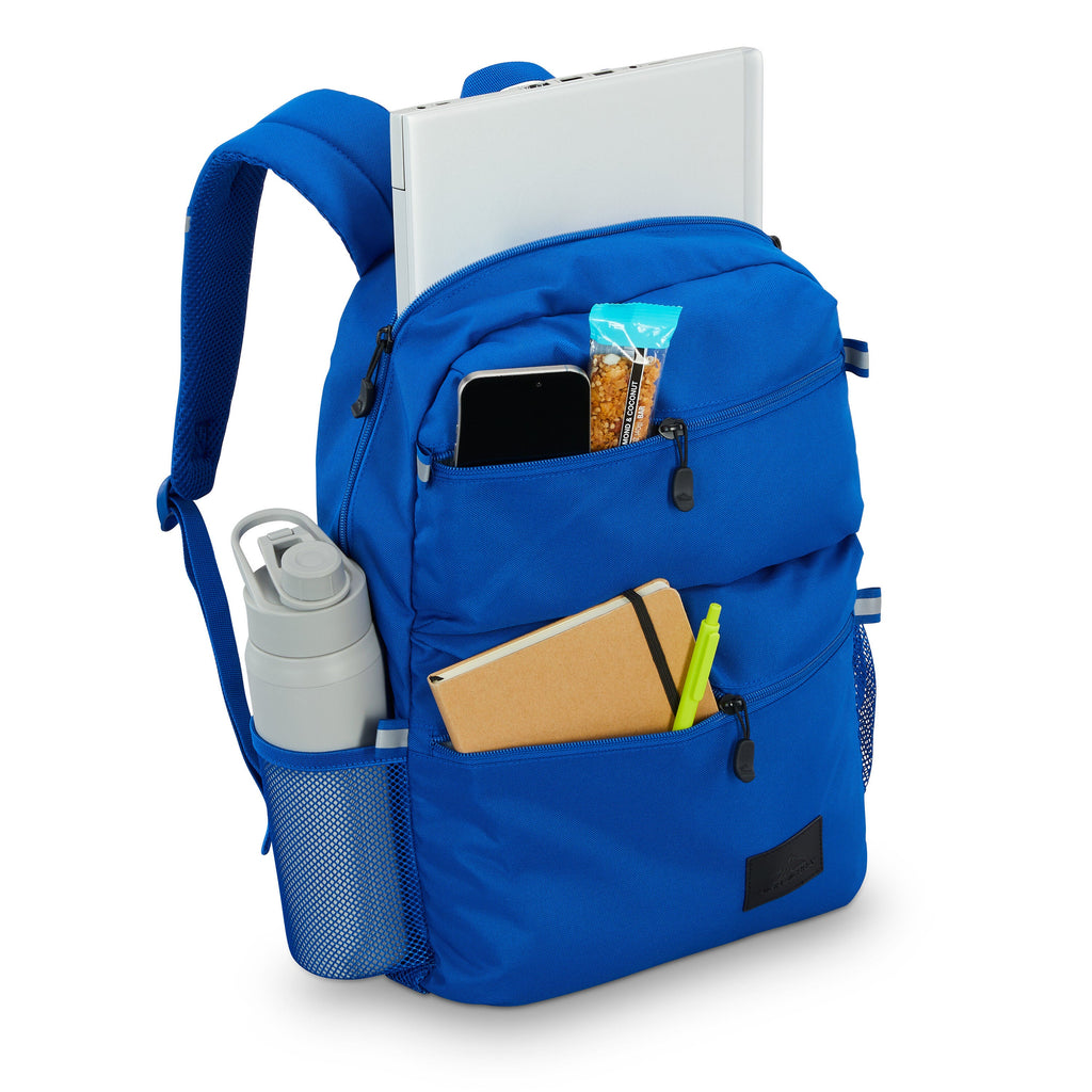 High Sierra BTS Everclass Backpack in the color Cosmic Blue.