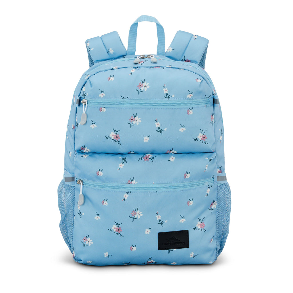 High Sierra BTS Everclass Backpack in the color Floral/Blue.