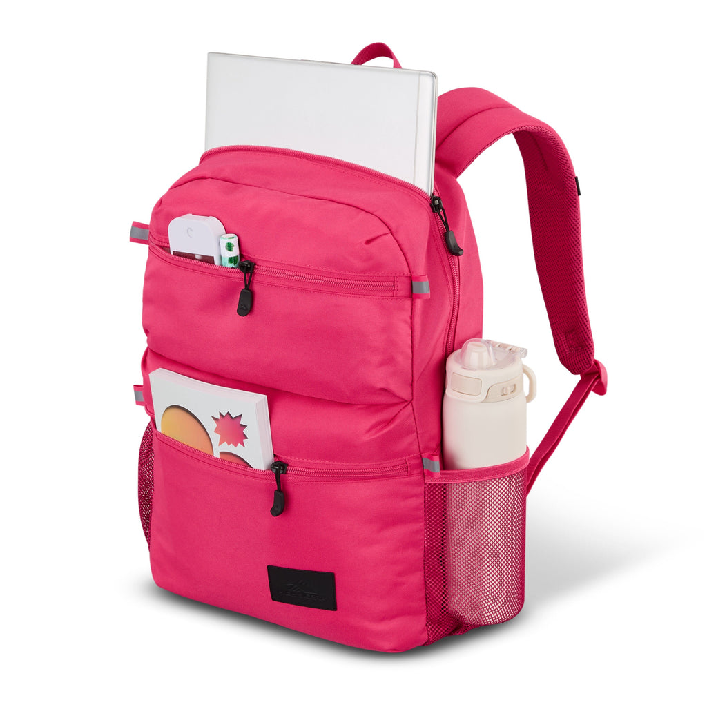 High Sierra BTS Everclass Backpack in the color Electric Fuchsia.