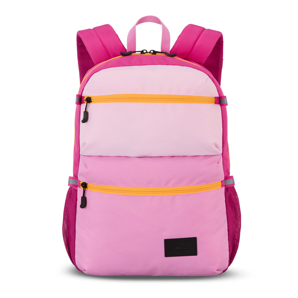 High Sierra BTS Everclass Backpack in the color Pink Colorblock.