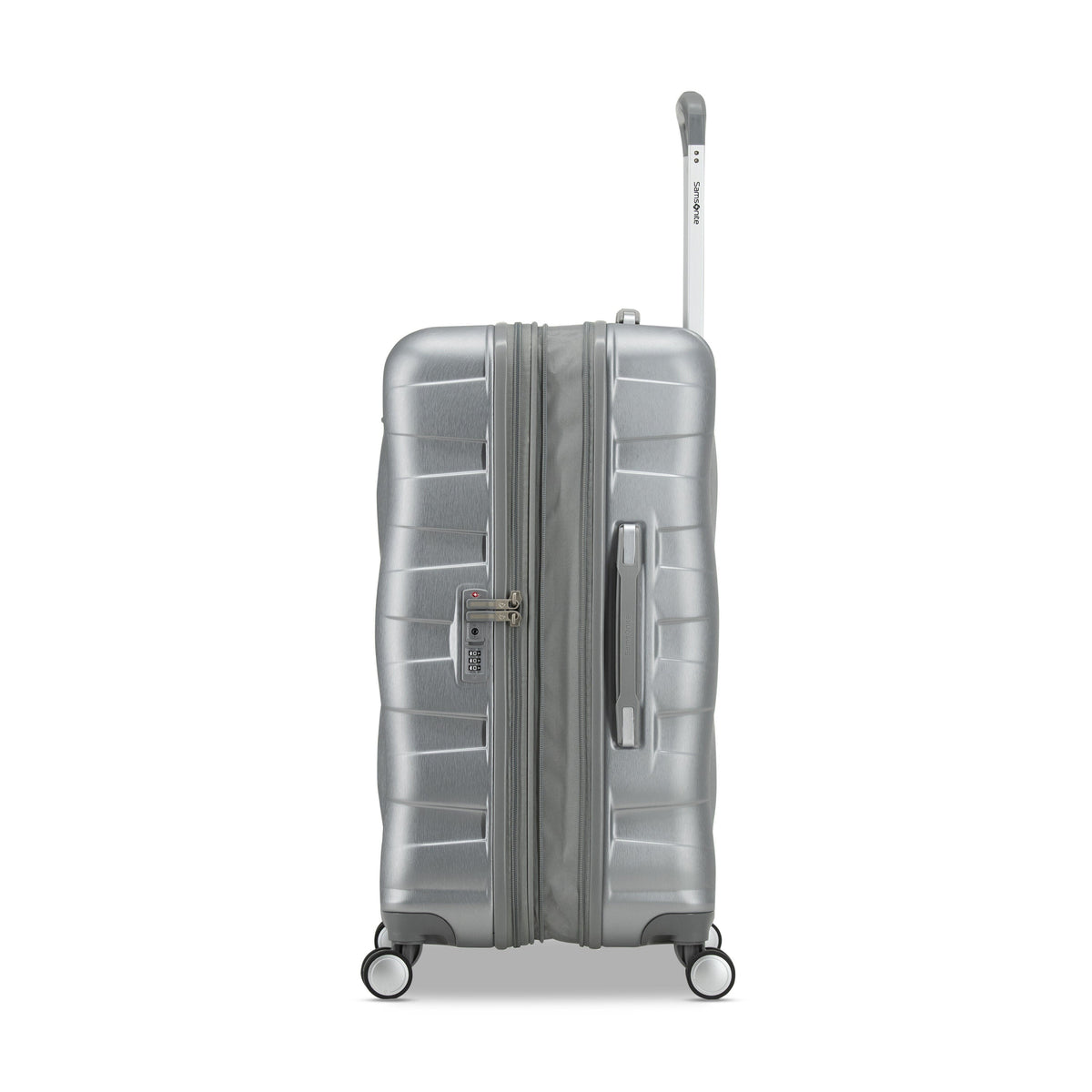 Samsonite Ziplite 6 Spinner Medium in the color Silver.