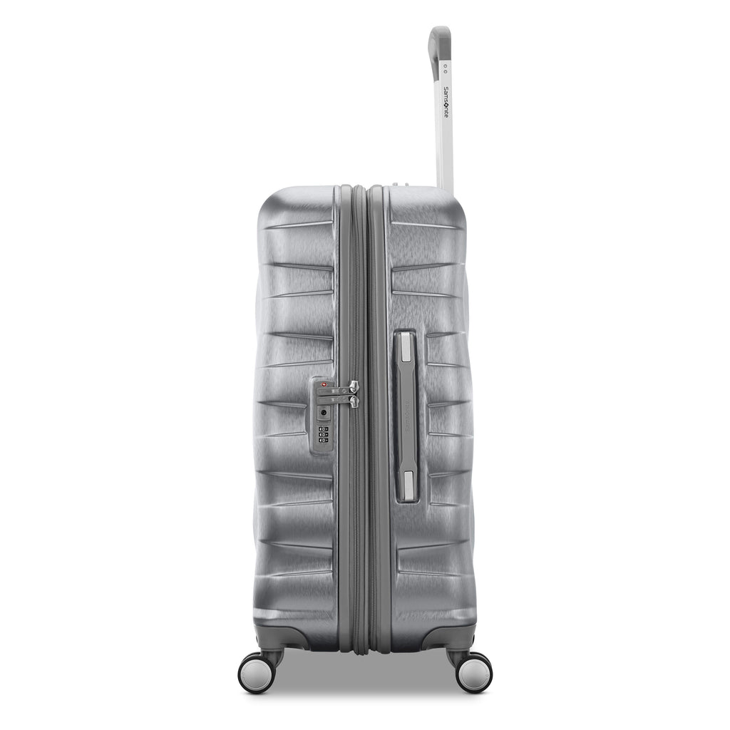Samsonite Ziplite 6 Spinner Medium in the color Silver.