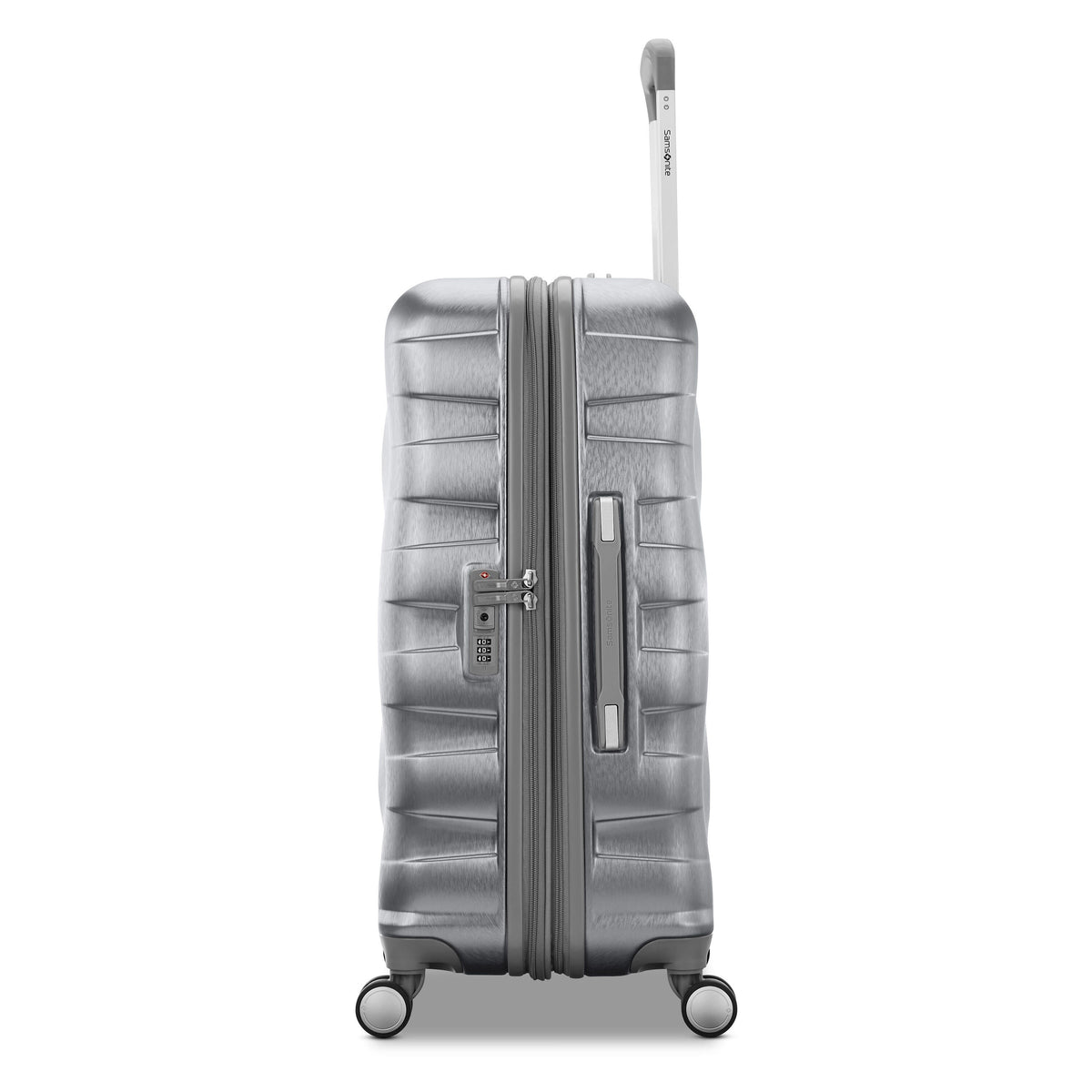 Samsonite Ziplite 6 Spinner Medium in the color Silver.