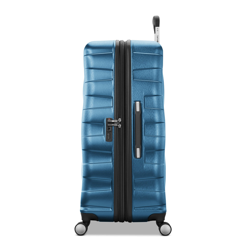 Samsonite Ziplite 6 3-Piece Set (CO/M/L) in the color Adriatic Blue.