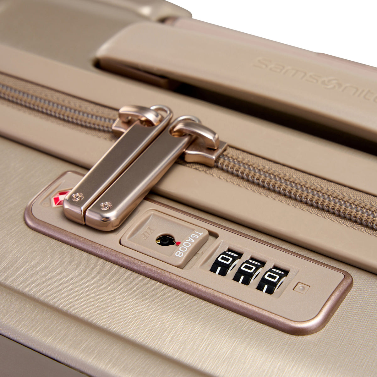 Samsonite Evoa Z Spinner Carry-On™ in the color Ivory Gold.
