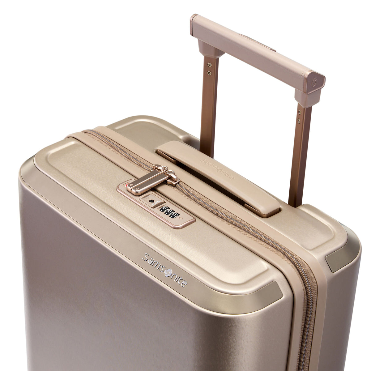 Samsonite Evoa Z Spinner Carry-On™ in the color Ivory Gold.