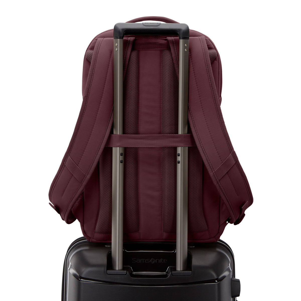 Samsonite Laptop Backpack in the color New | Merlot.