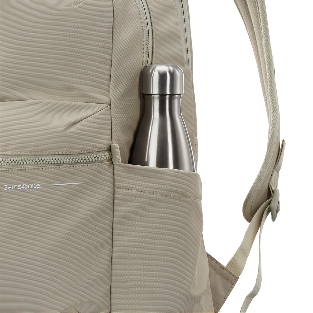 Samsonite Laptop Backpack in the color Limestone Grey.