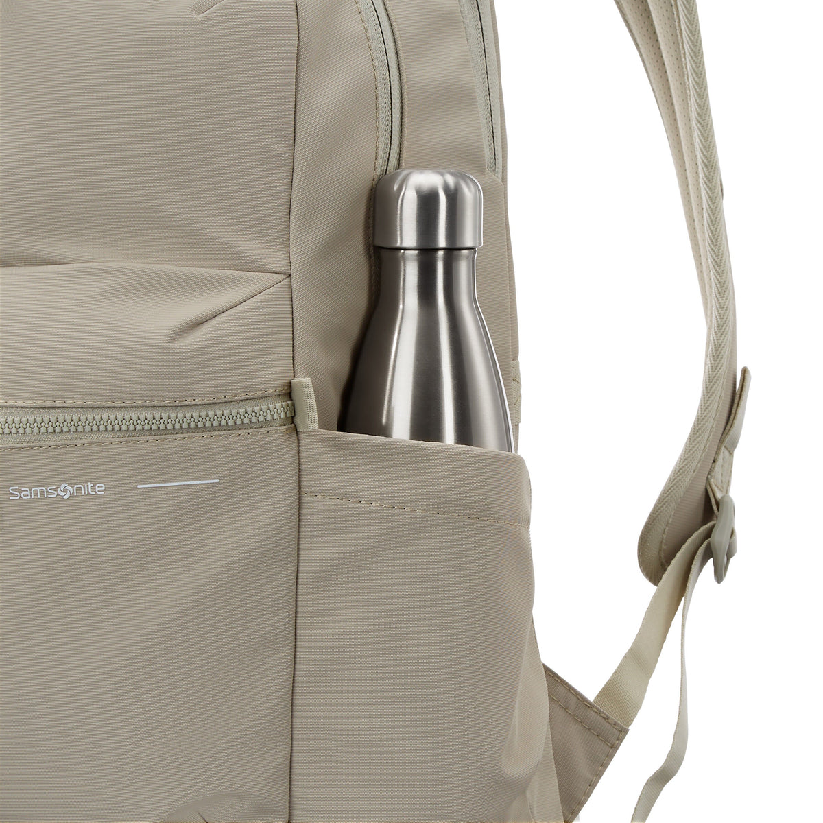 Samsonite Laptop Backpack in the color Limestone Grey.