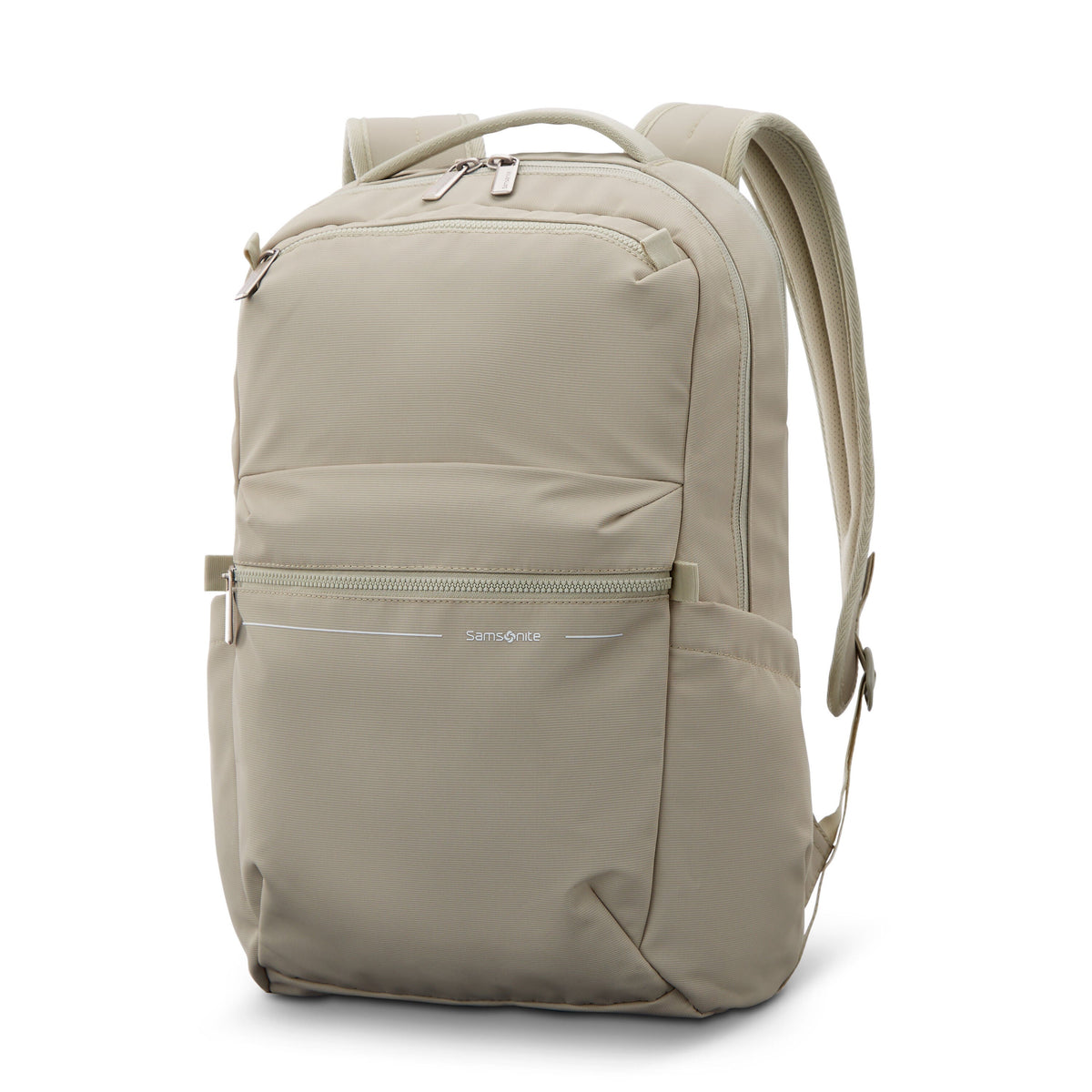 Samsonite Laptop Backpack in the color Limestone Grey.