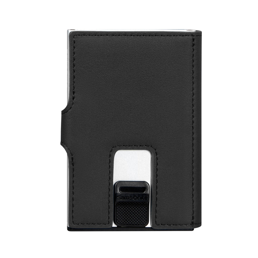 Samsonite Alu Fit X Proxis Slide-Up Wallet in the color Black.