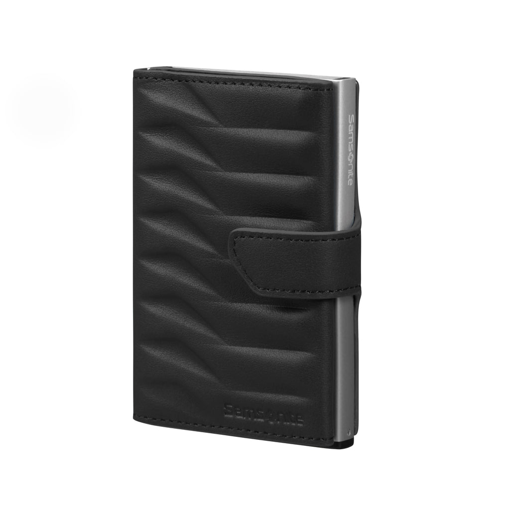 Samsonite Alu Fit X Proxis Slide-Up Wallet in the color Black.