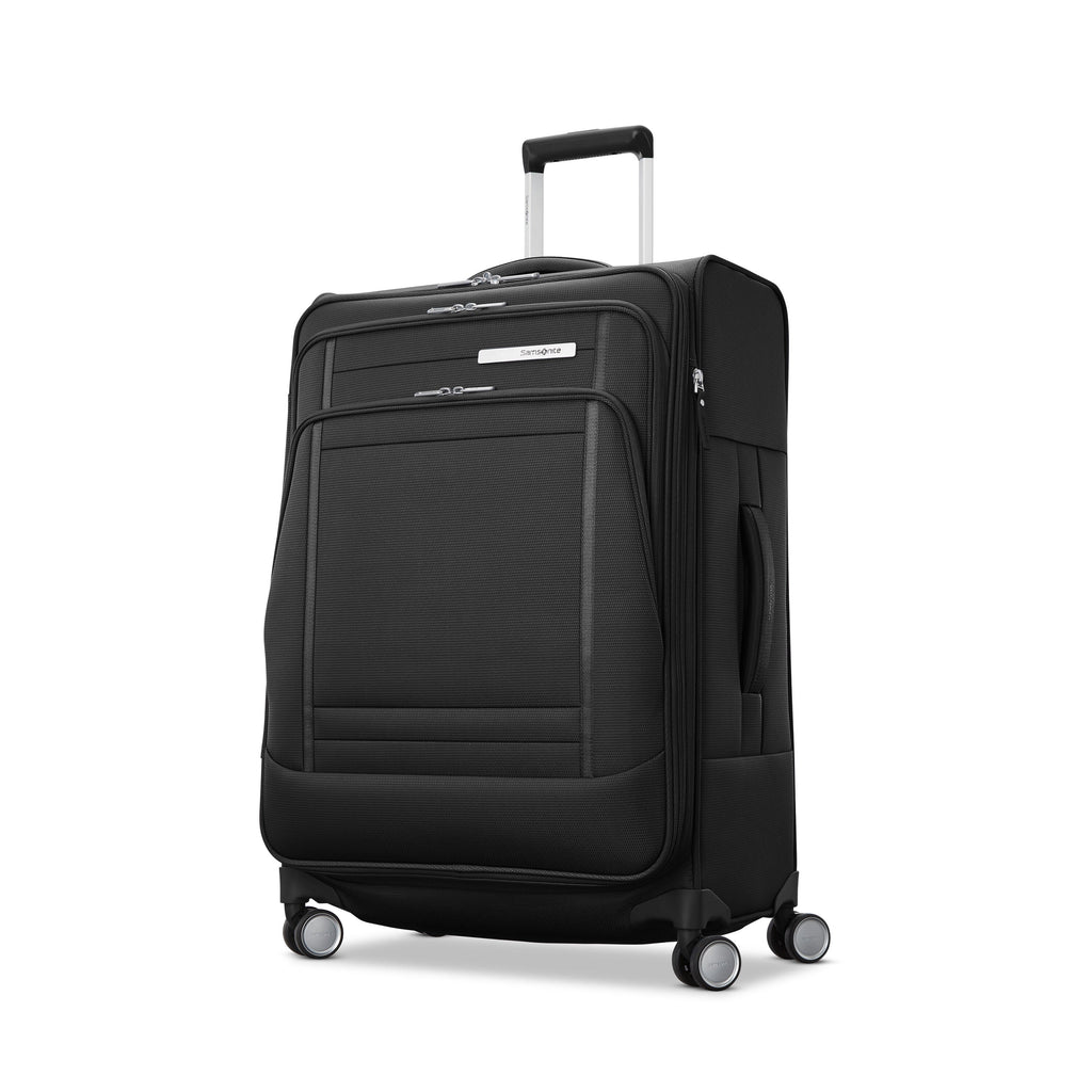 Samsonite Uplift Softside Spinner 3 Piece Set (CO/M/L) in the color Black.