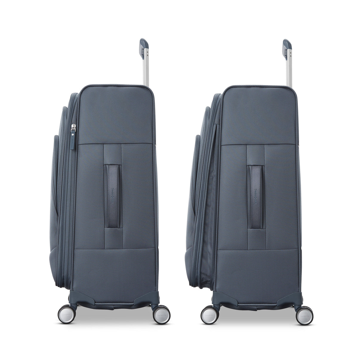 Samsonite Uplift Softside Spinner 3 Piece Set (CO/M/L) in the color Elemental Blue.