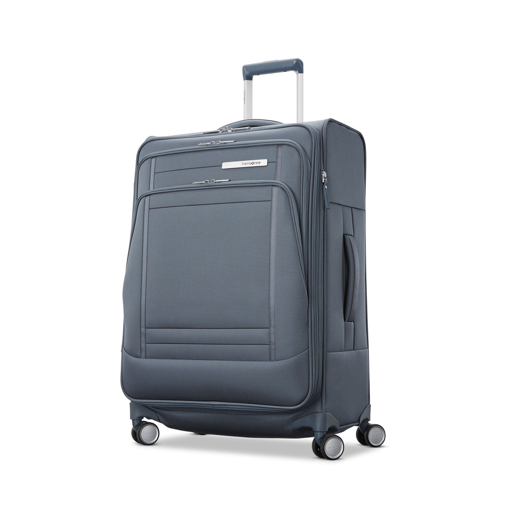 Samsonite Uplift Softside Spinner 3 Piece Set (CO/M/L) in the color Elemental Blue.